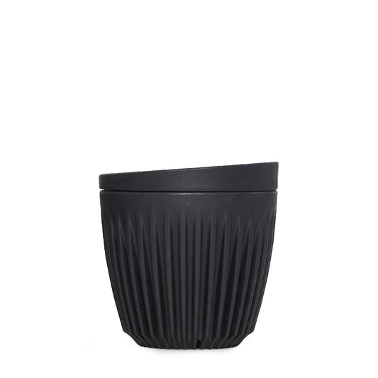 Huskee Cup & Lid 175ml - Charcoal