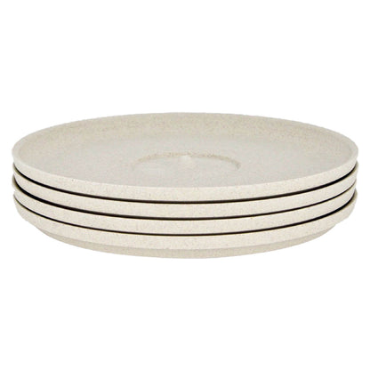 Huskee Universal Saucer, Set of 4 - Natural