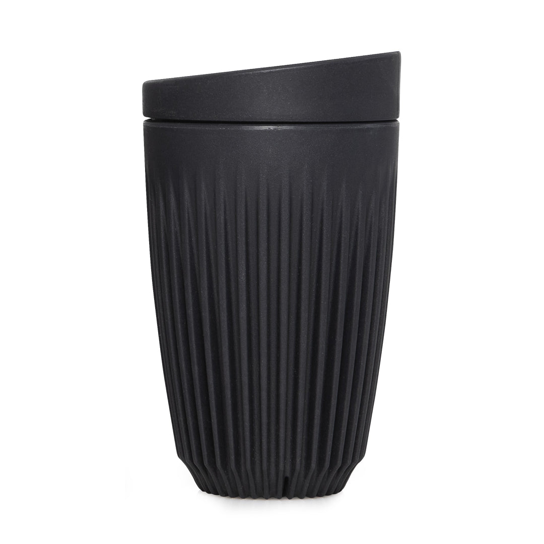 Huskee Cup & Lid 470ml - Charcoal
