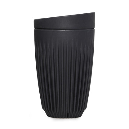 Huskee Cup & Lid 470ml - Charcoal