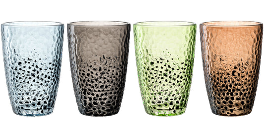 Leonardo Matera Drinking Glass 340ml Set of 4 - Assorted