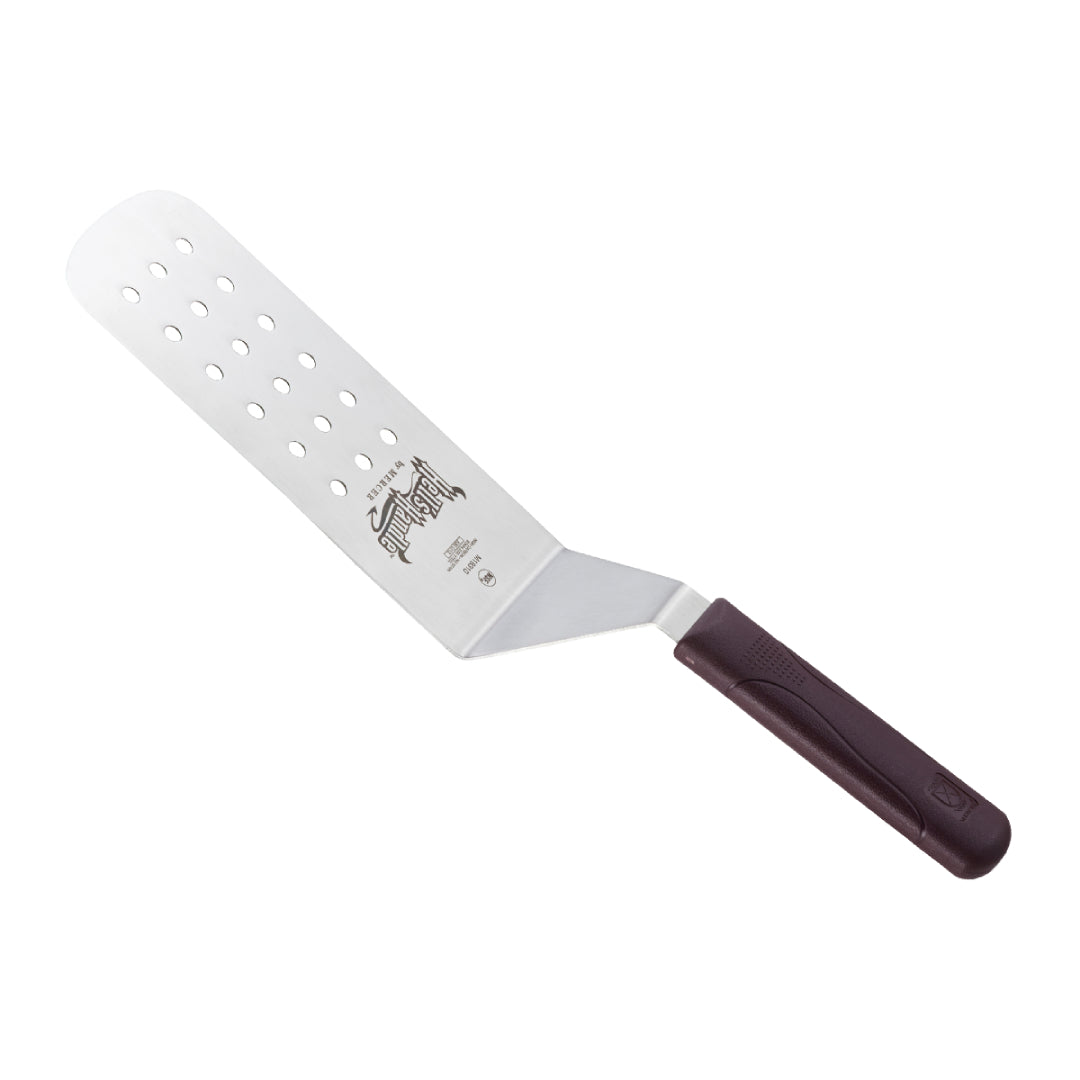 Mercer Culinary Hell's Handle Perforated Turner 20 cm x 7 cm - Red