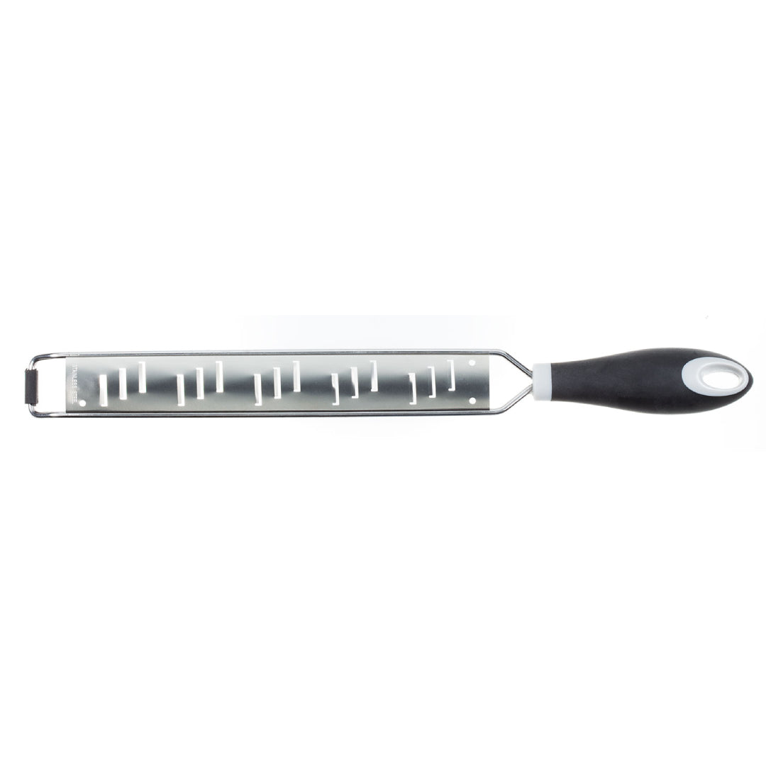 Mercer Culinary MercerGrates Narrow Stainless Steel Shaver Grater 38 x 3cm - Black