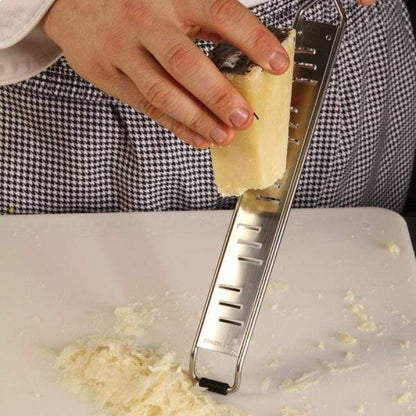 Mercer Culinary MercerGrates Narrow Stainless Steel Shaver Grater 38 x 3cm - Black