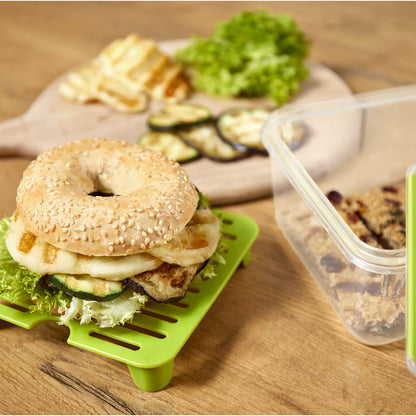 Emsa Clip & Close Sandwich Box with Insert - 1.3Lt