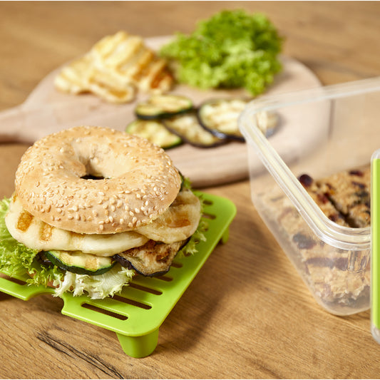 Emsa Clip & Close Sandwich Box with Insert - 1.3Lt