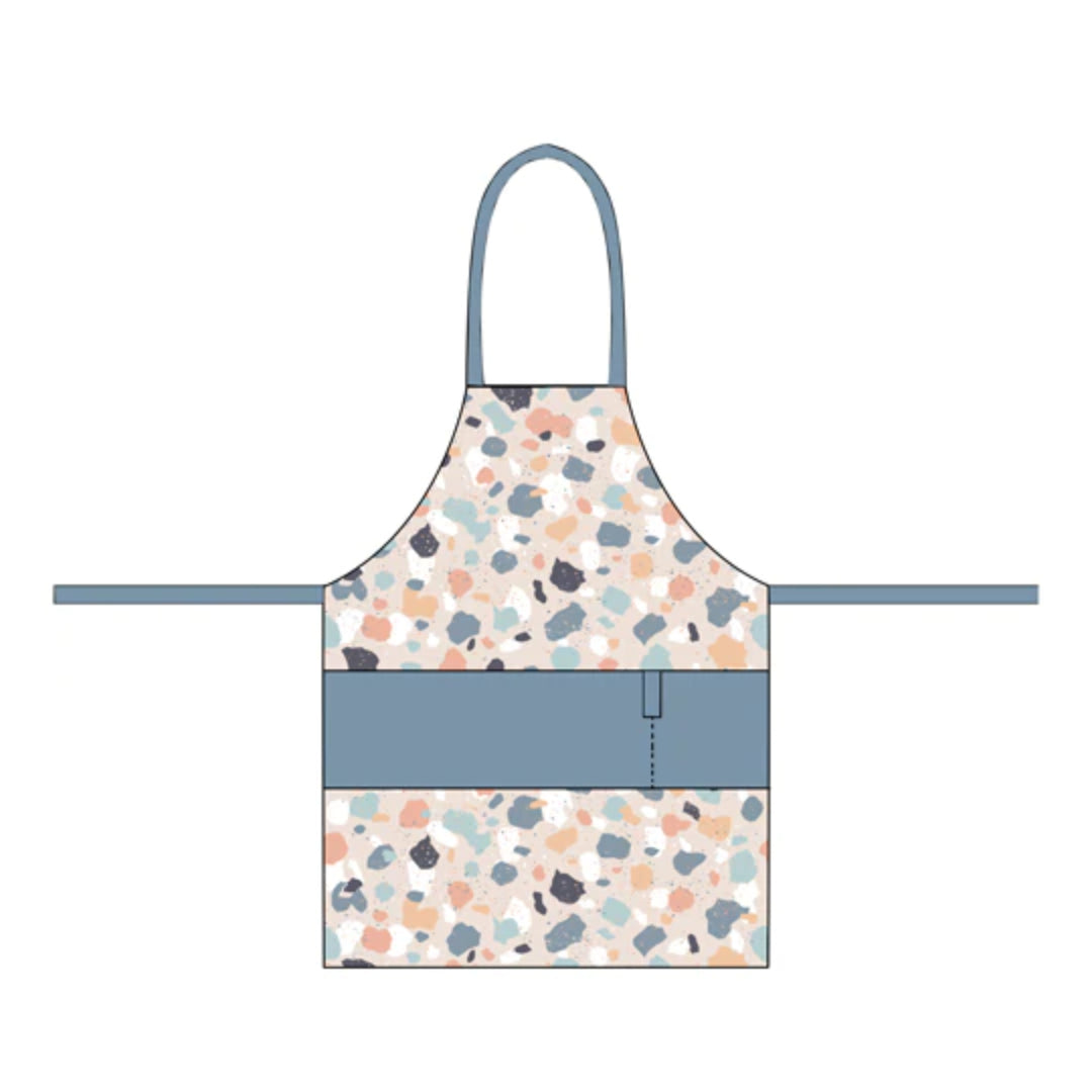 ChicMic Organic Kitchen Apron - Terrazo