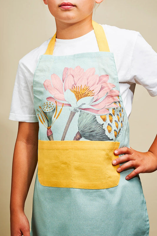 ChicMic Organic Kids Kitchen Apron - Nelumbo