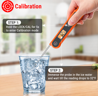 ThermoPro Thermometer Instant Read Swivel Probe - Boxed