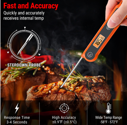 ThermoPro Thermometer Instant Read Swivel Probe - Boxed
