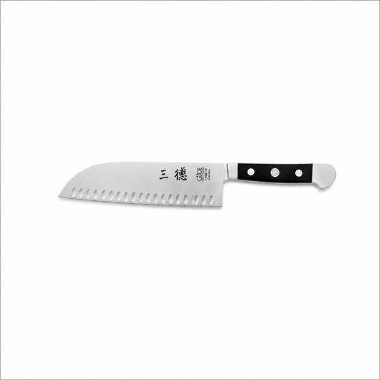 Guede Alpha Black Santoku 18cm
