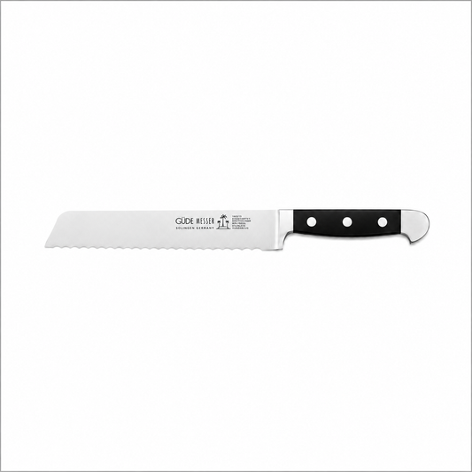Guede Alpha Black Bread Knife 21cm